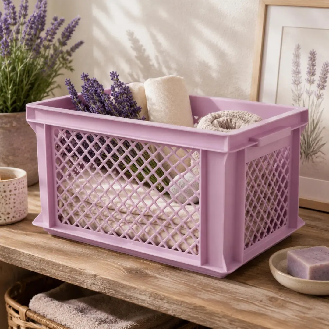 Bellatio Design Opbergbox Oudroze 40x30x22cm
