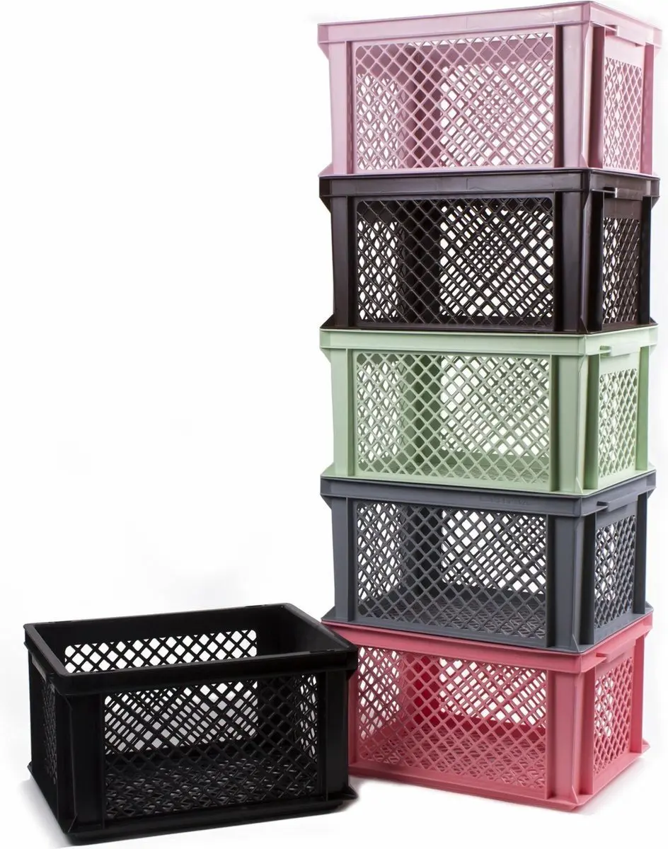 Bellatio Design Opbergbox Oudroze 40x30x22cm