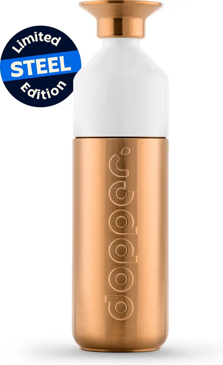 Dopper Steel Limited Edition Drinkfles 800ml - Brons - afbeelding 2 van 6