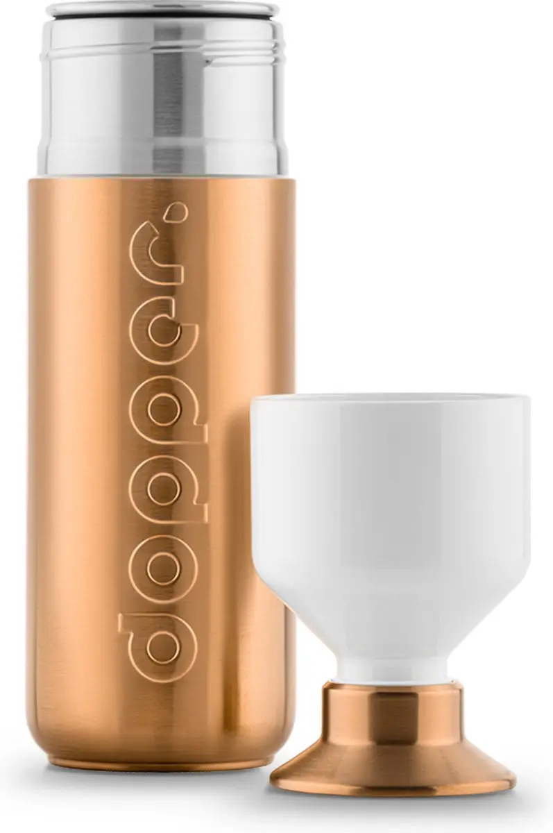 Dopper Steel Limited Edition Drinkfles 800ml - Brons - afbeelding 5 van 6