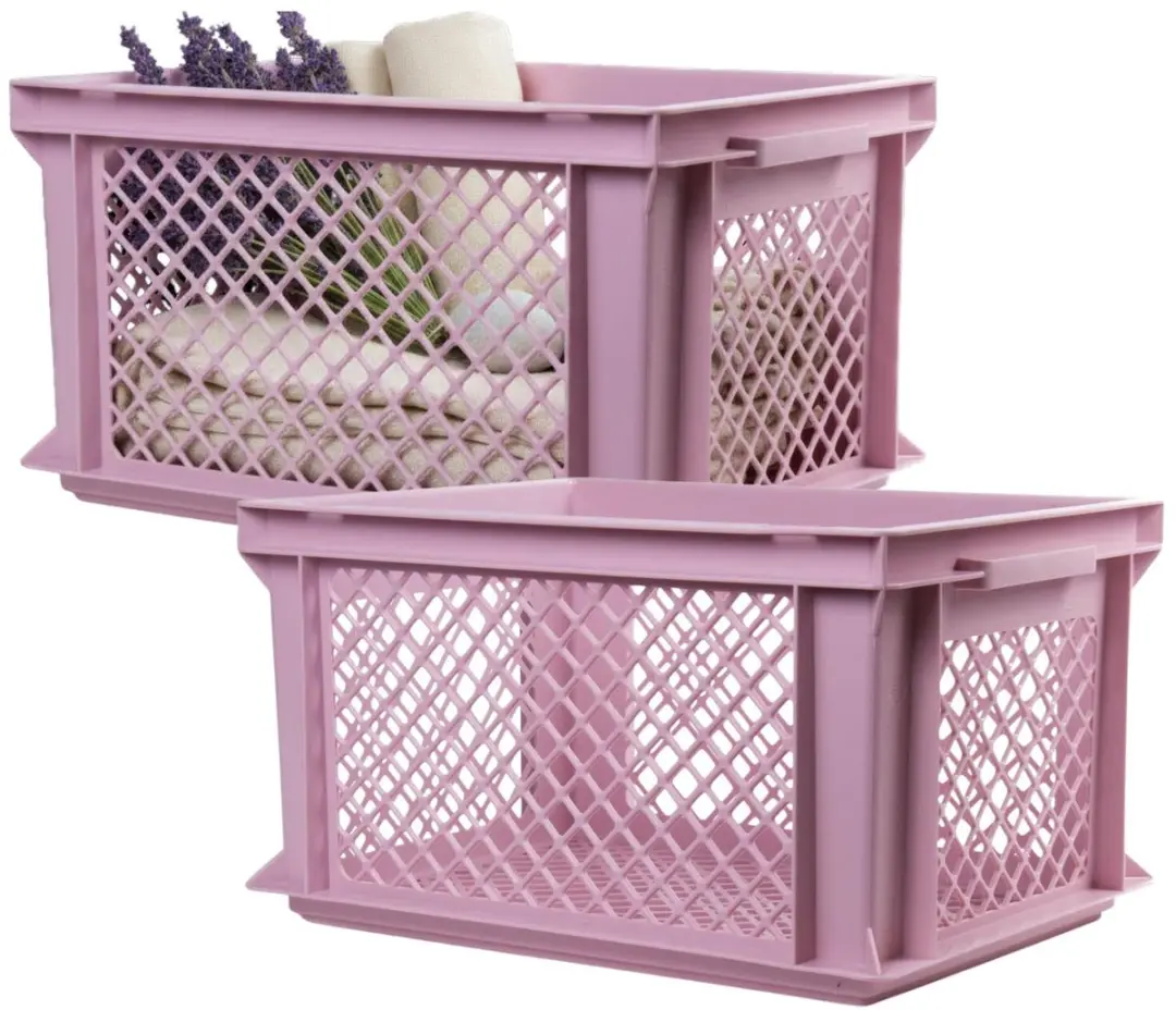 Bellatio Design Opbergbox 26L - Oudroze - 40x30x22cm