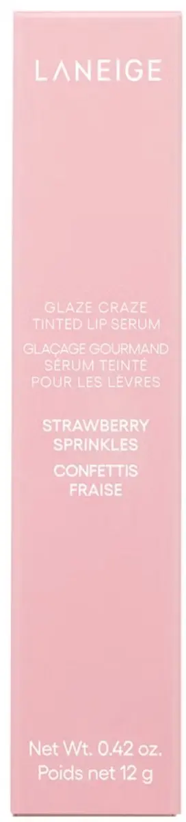 Laneige Glaze Craze Getint Lip Serum Strawberry Sprinkles - 12g