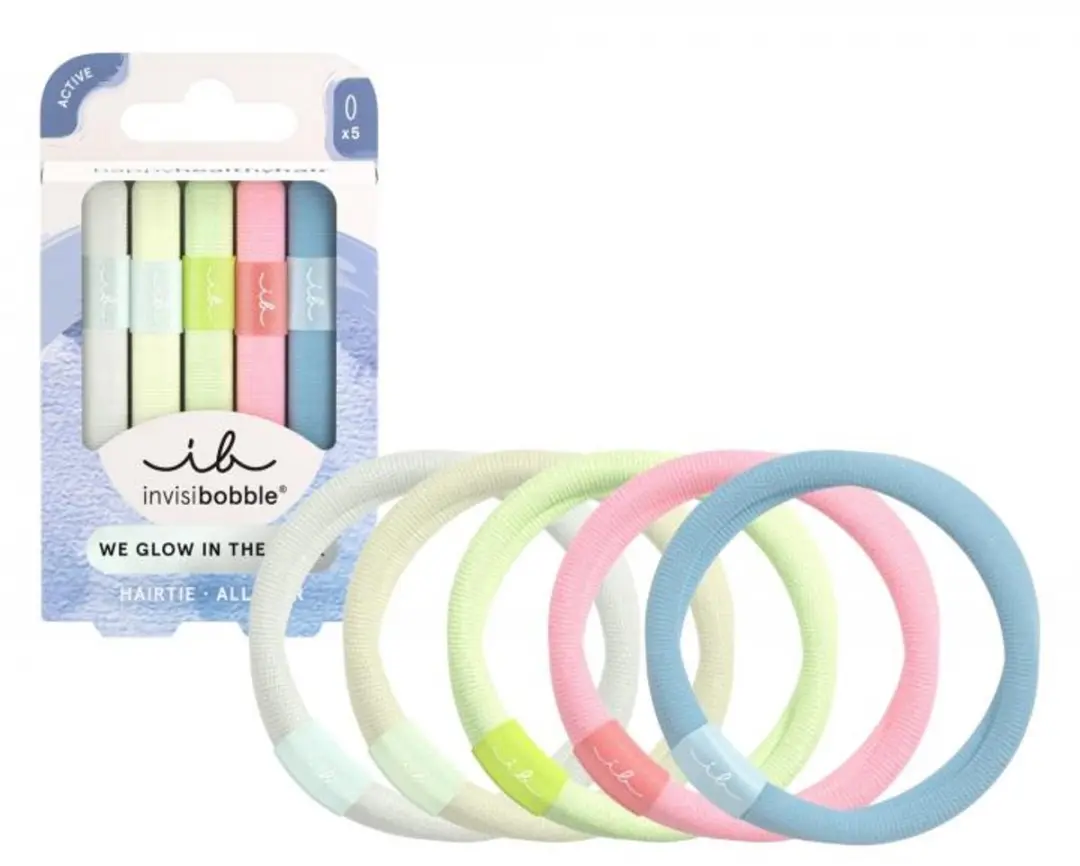 Invisibobble Haarelastiek Glow in the Dark - 5 Stuks