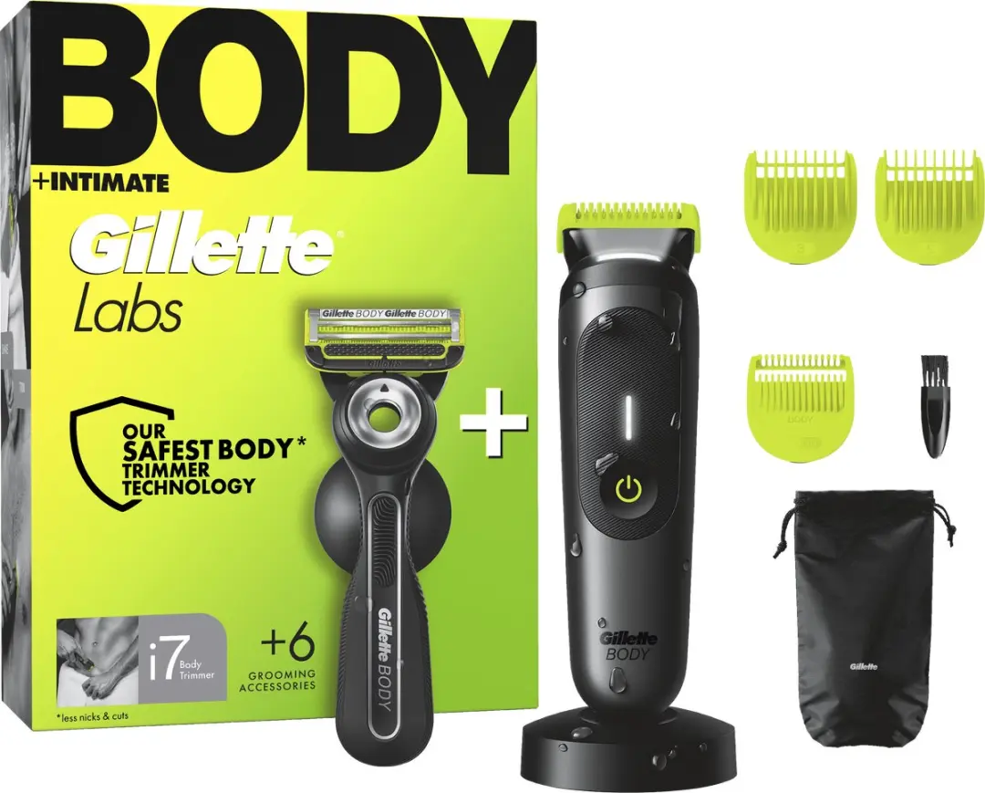 GilletteLabs i5 Body + Intime Trimmer & Scheerapparaat