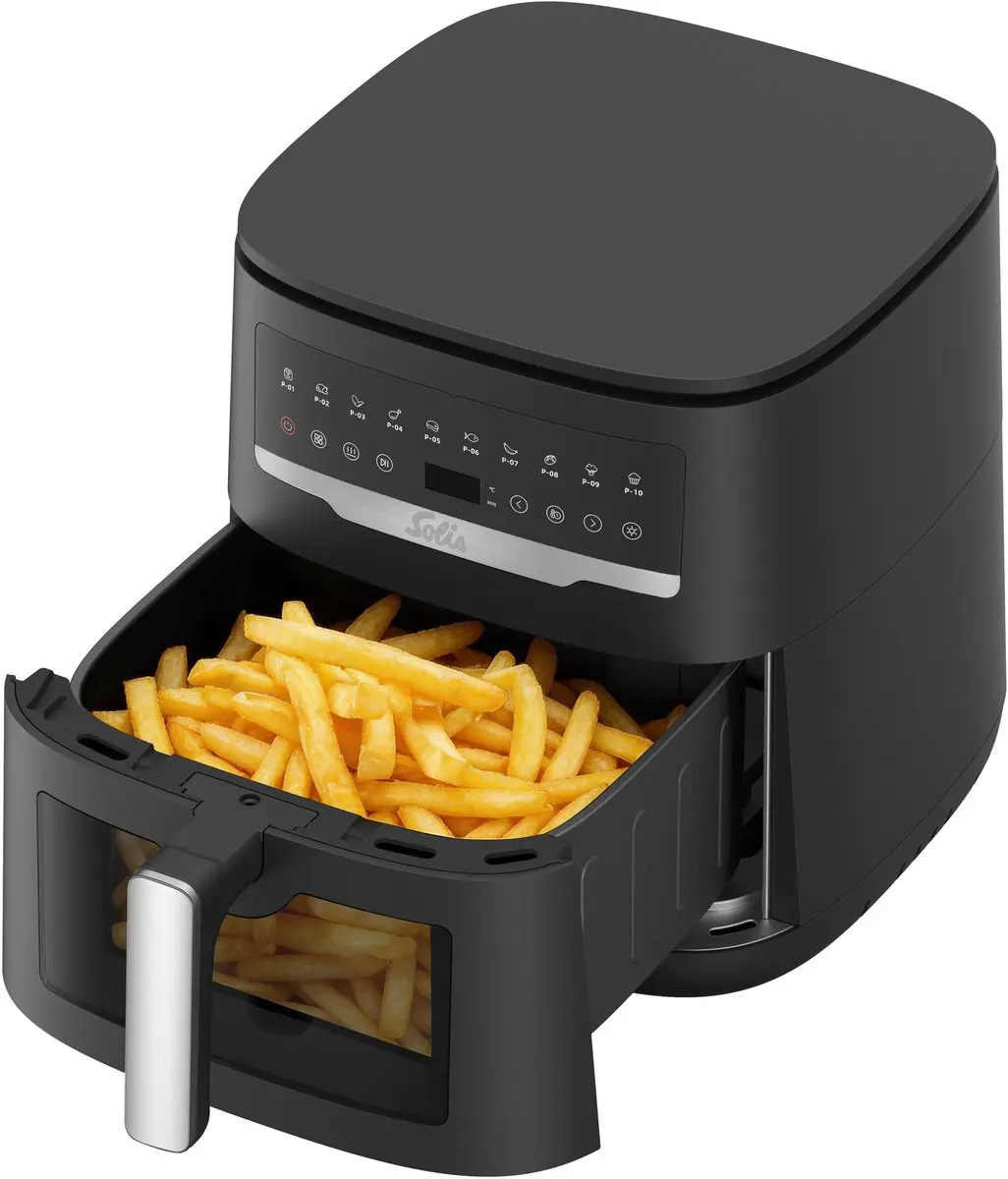 Solis Airfryer Uno 97985 - 7L - 2200W - Zwart