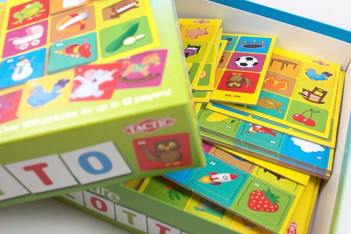 Tactic Lotto Picture – Kaartspel – Zoek & Vind – Familiespel – 2-6 spelers – Vanaf 3 jaar