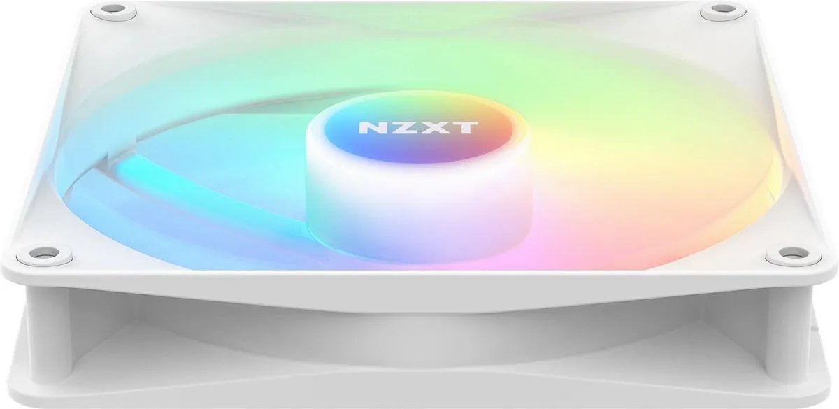 NZXT F140 RGB CORE RF-C14DF-W1 Ventilatoren 2x 140mm - Wit