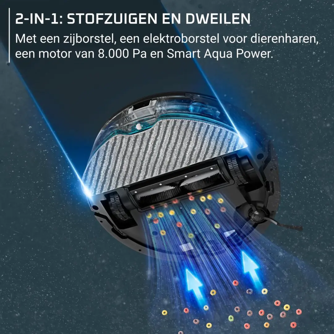 Rowenta X-Plorer Serie 275 RR8865 Robotstofzuiger - Zwart