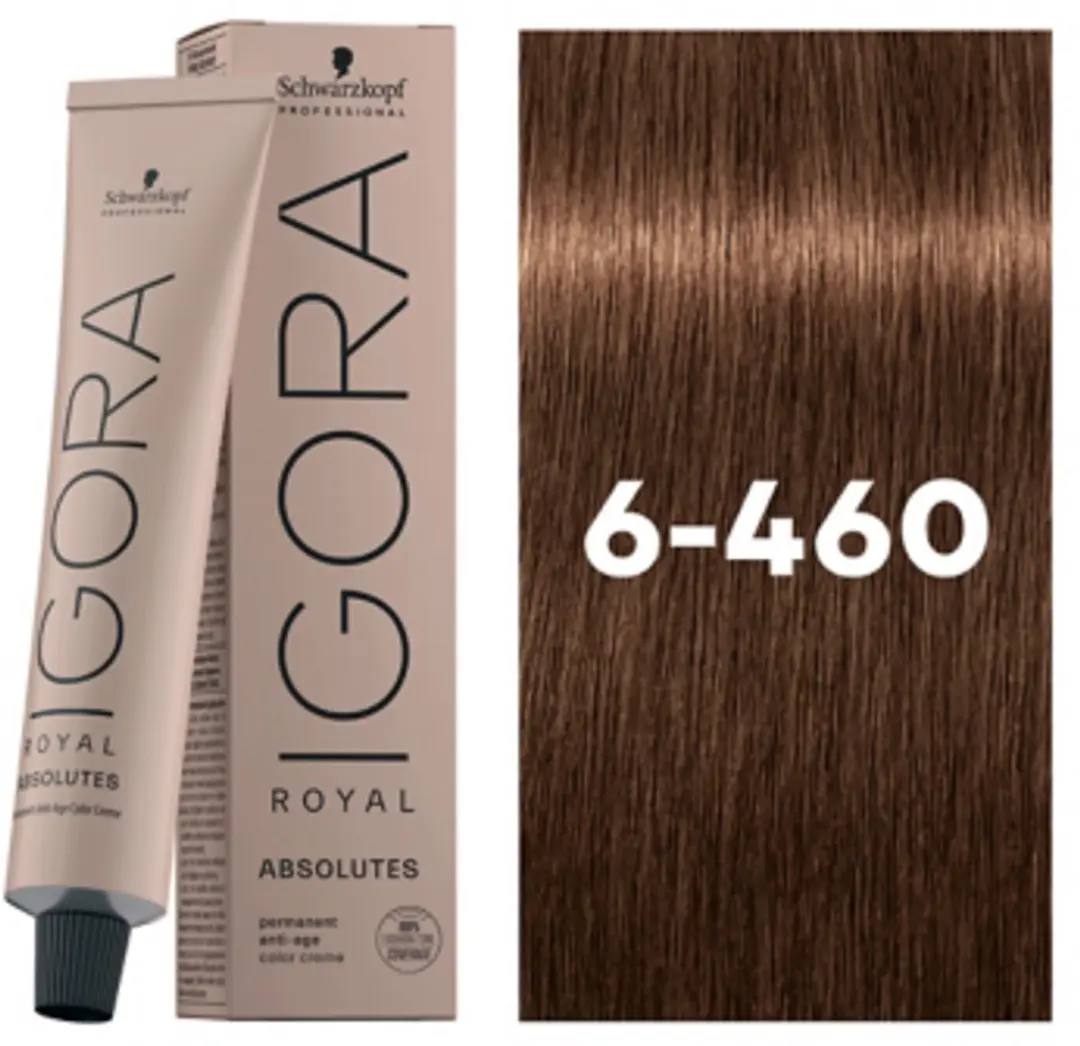 Schwarzkopf Professional Igora 60ml 6-460 Donkerblond Beige Bruin