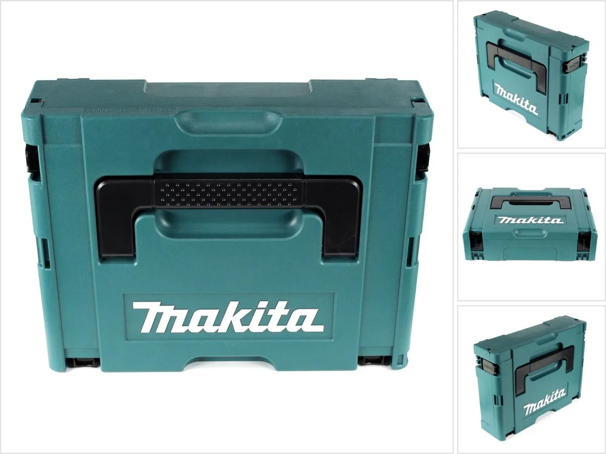 Makita MAKPAC 1 Systeemkoffer - Turquoise - afbeelding 2 van 6