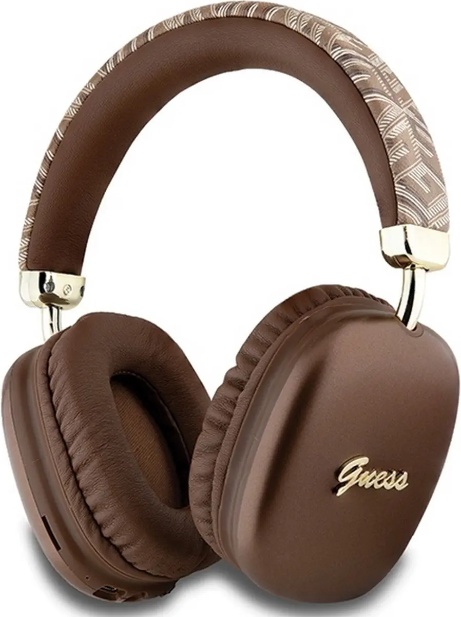 GUESS G-Cube BHK1GC Bluetooth Koptelefoon - Bruin