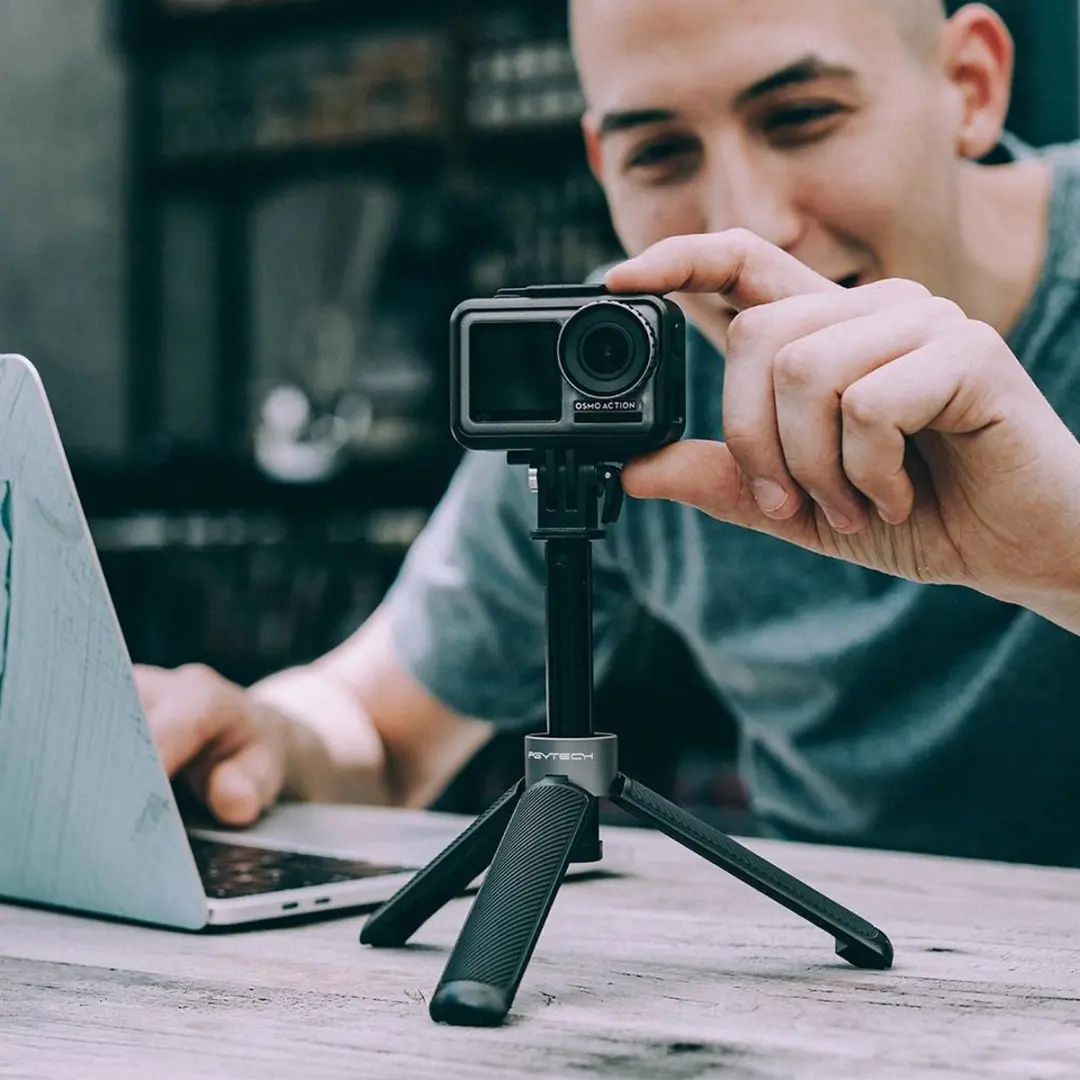 PGYTECH P-GM-117 Actiecamera Driepoot - Aluminium - Zwart