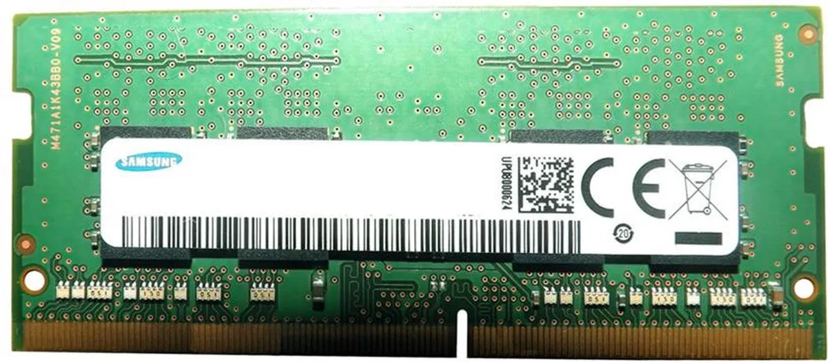 Samsung M471A1K43CB1-CTD DDR4 8GB 2666MHz SO-DIMM - Zwart/Groen