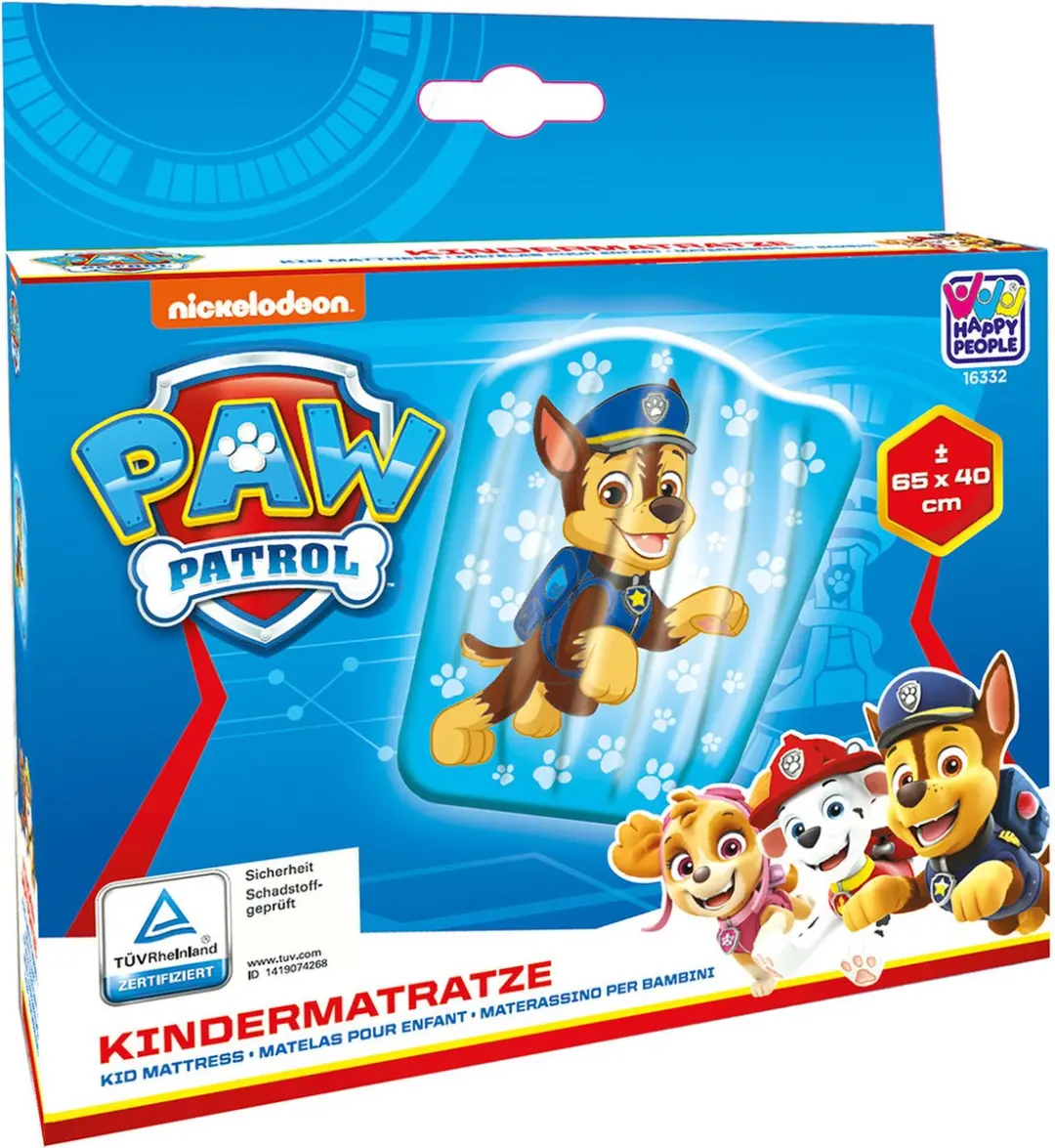 PAW Patrol Chase Opblaasbaar Luchtbed 65x40cm - Multicolor