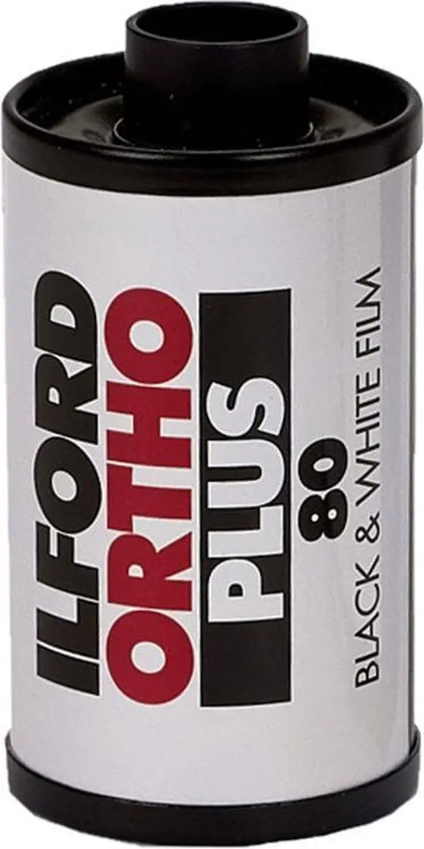Ilford Ortho Plus 80 ASA Zwart-Wit Film 36 Opnamen