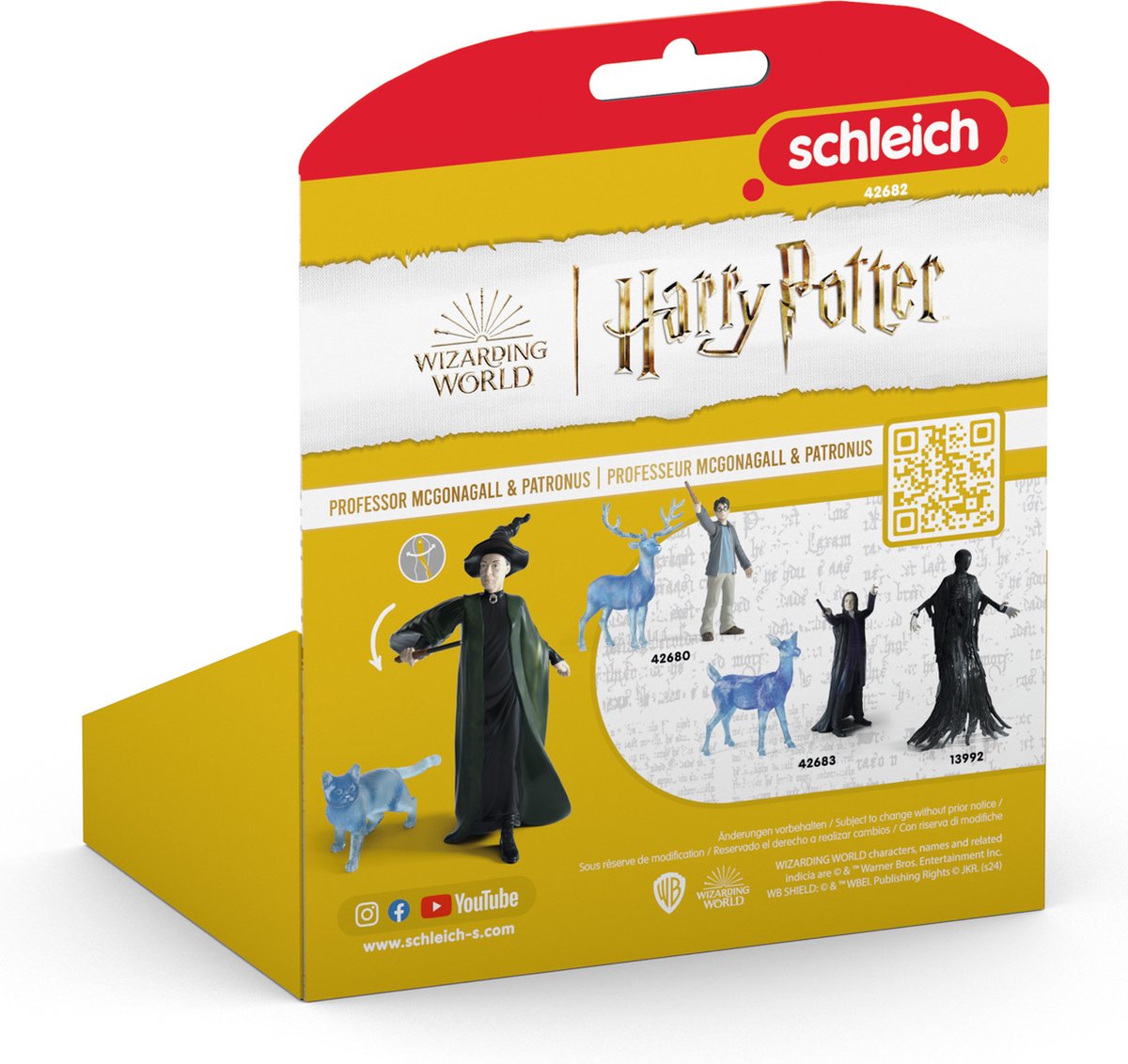 schleich Wizarding World Professor Anderling & Patronus - Professor McGonagall & Patronus - Harry Potter™ - 42682