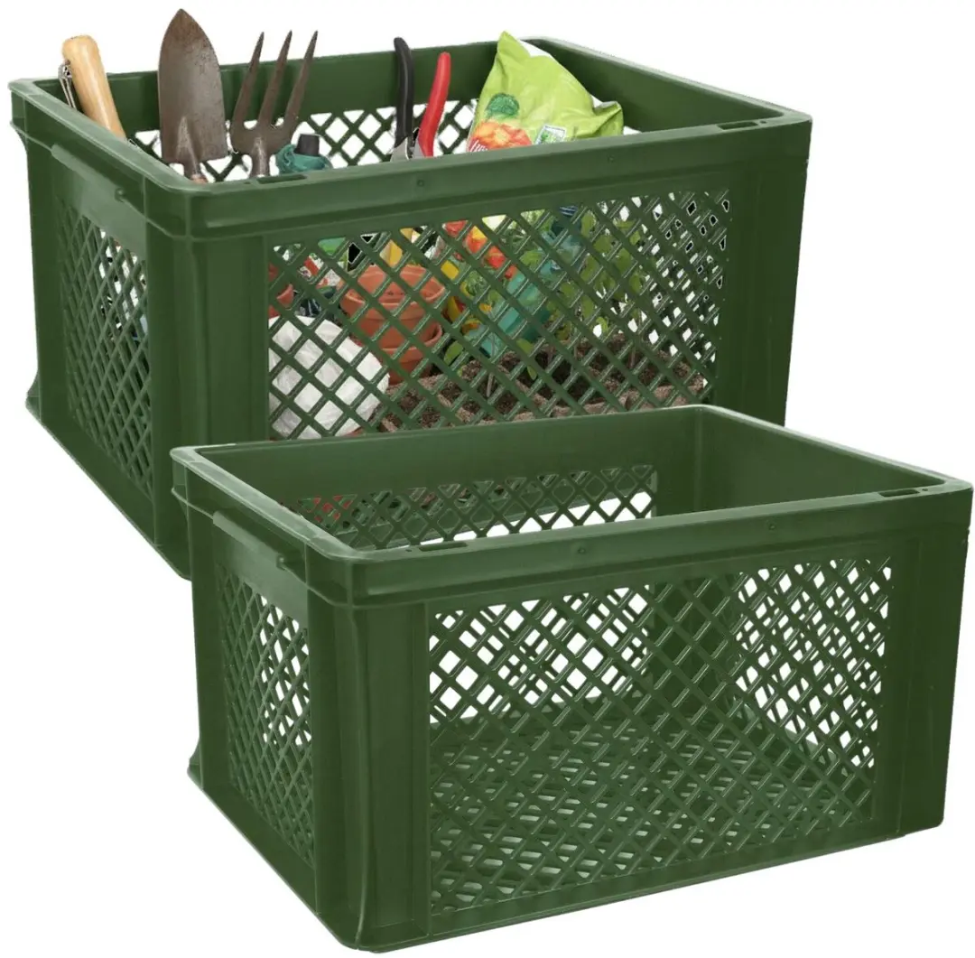 Bellatio Design Opbergbox 26L - Legergroen - 40x30x22cm