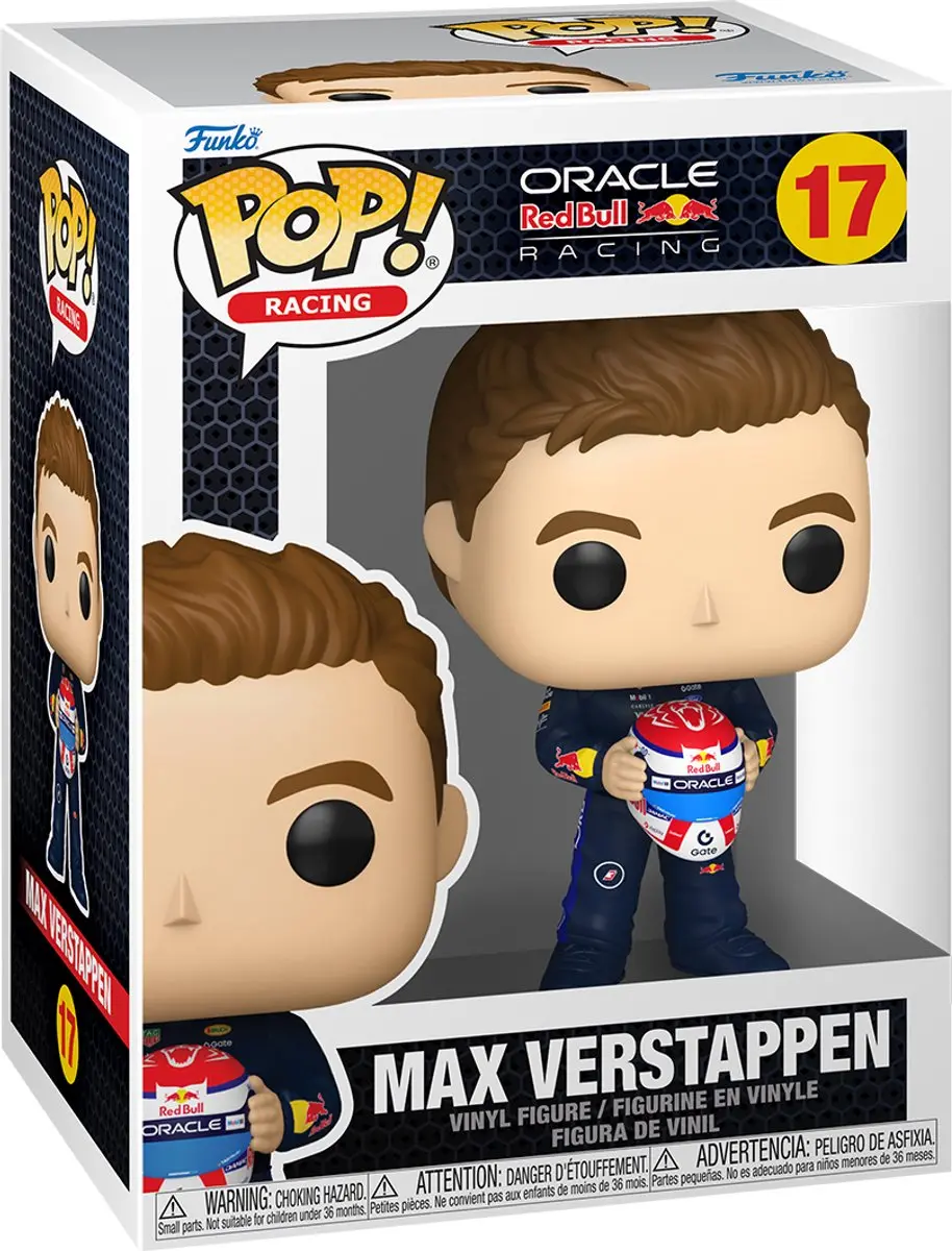 Funko POP Racing RB Verstappen Holding Helmet FK93697