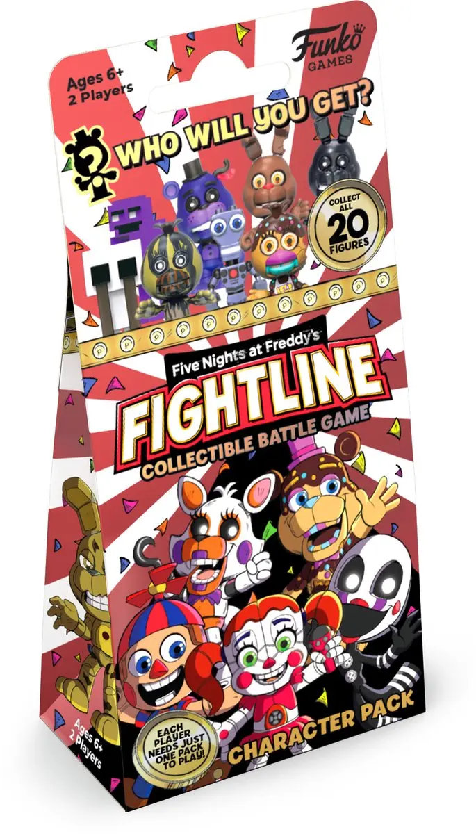 Funko Five Nights at Freddy's Fightline Bordspel 932703.016 - afbeelding 6 van 6