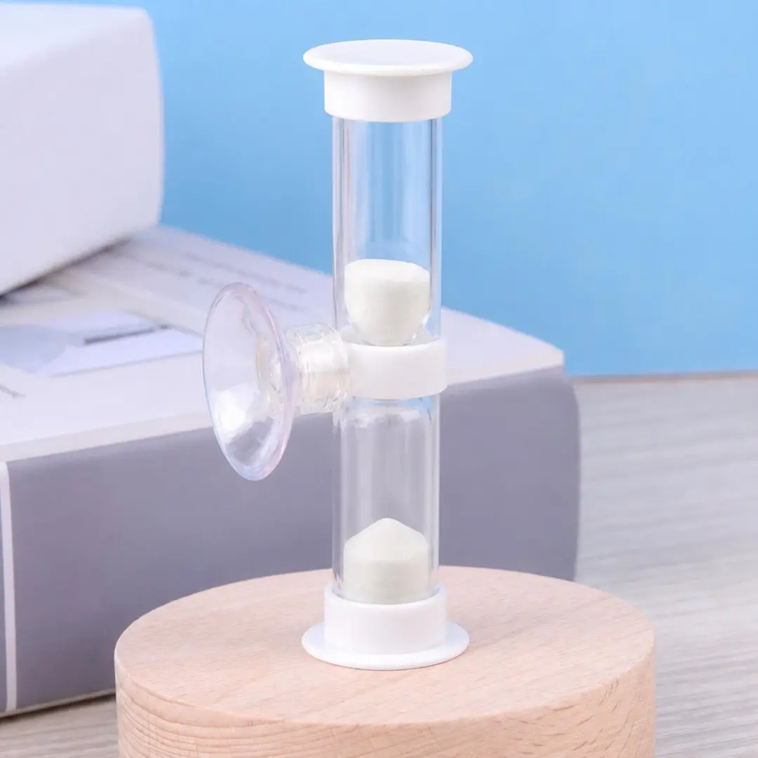 Bellatio Design Zandloper Douche/Badkamer Timer 5 Min - Wit