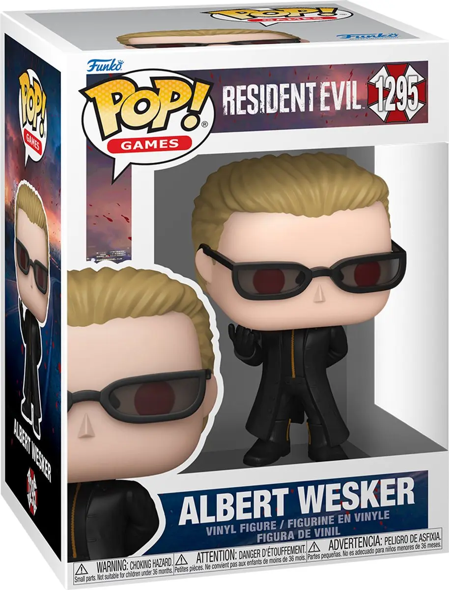 Funko Pop Games Resident Evil Wesker FK93536