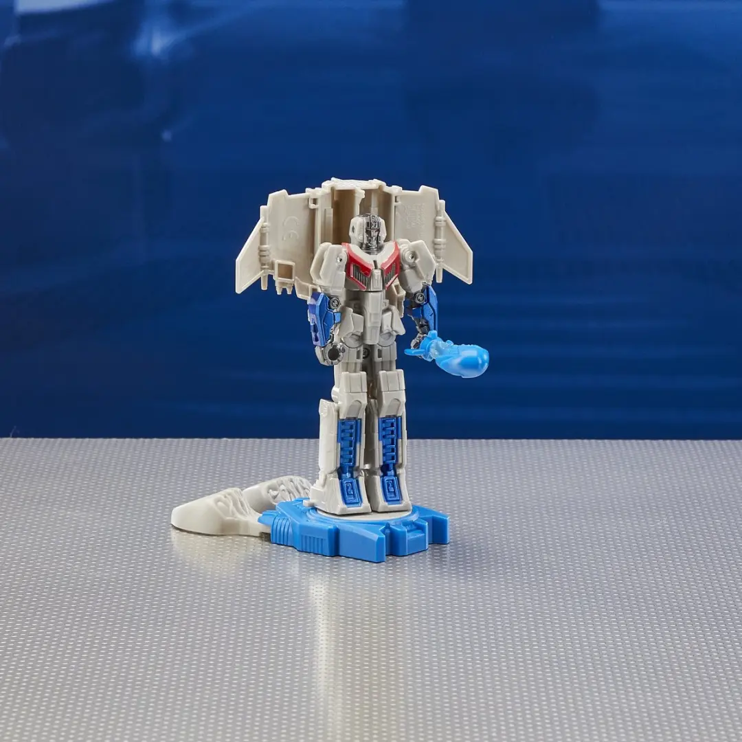Hasbro Transformers Robot Battlers Starscream F93925X0 - Blauw/Grijs/Rood
