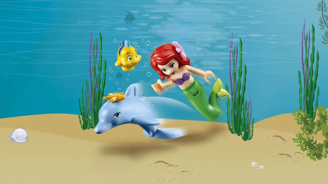 LEGO Juniors Ariels Dolfijnkoets 10723 - 70 Stukken