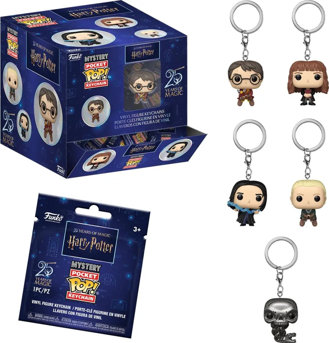 Funko POP Harry Potter Blindbox Sleutelhanger - 12 Stuks