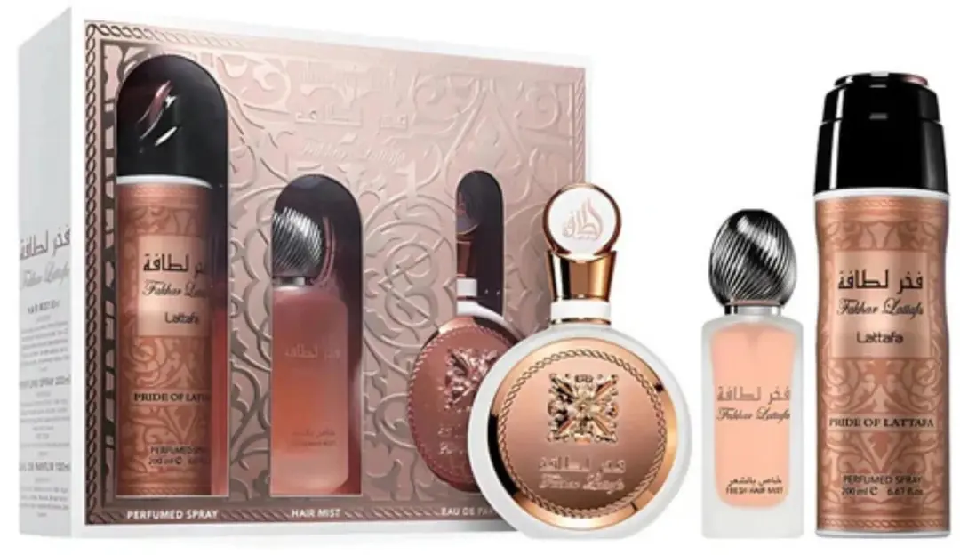 Lattafa Fakhar Rose Gift Set