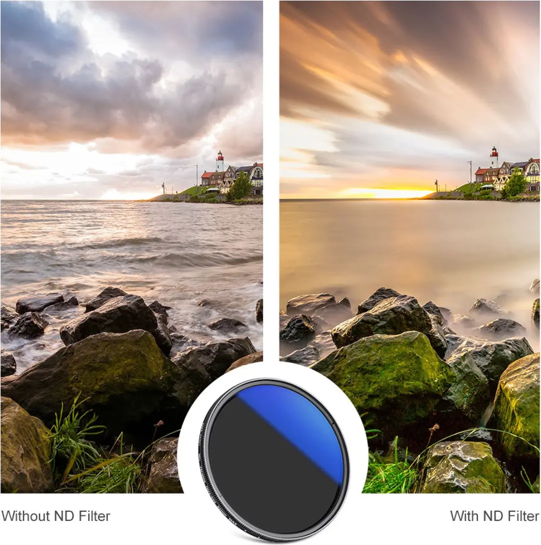 K&F Concept KF-01.1404 ND-filter 72mm - Zwart