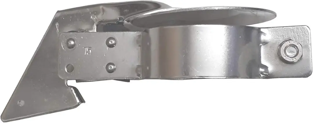 Alutec Uitlaat Regenklep 63mm - Zilver