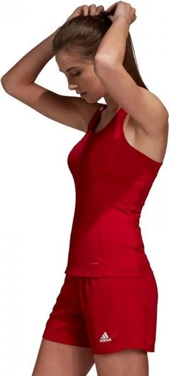 Adidas T19 Tanktop Dames DX7276 - XS - Rood