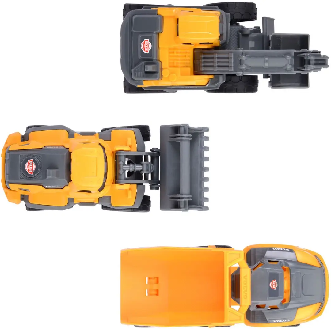 Dickie Volvo Constructie Werkvoertuigen Speelset 203722015 - Multicolor