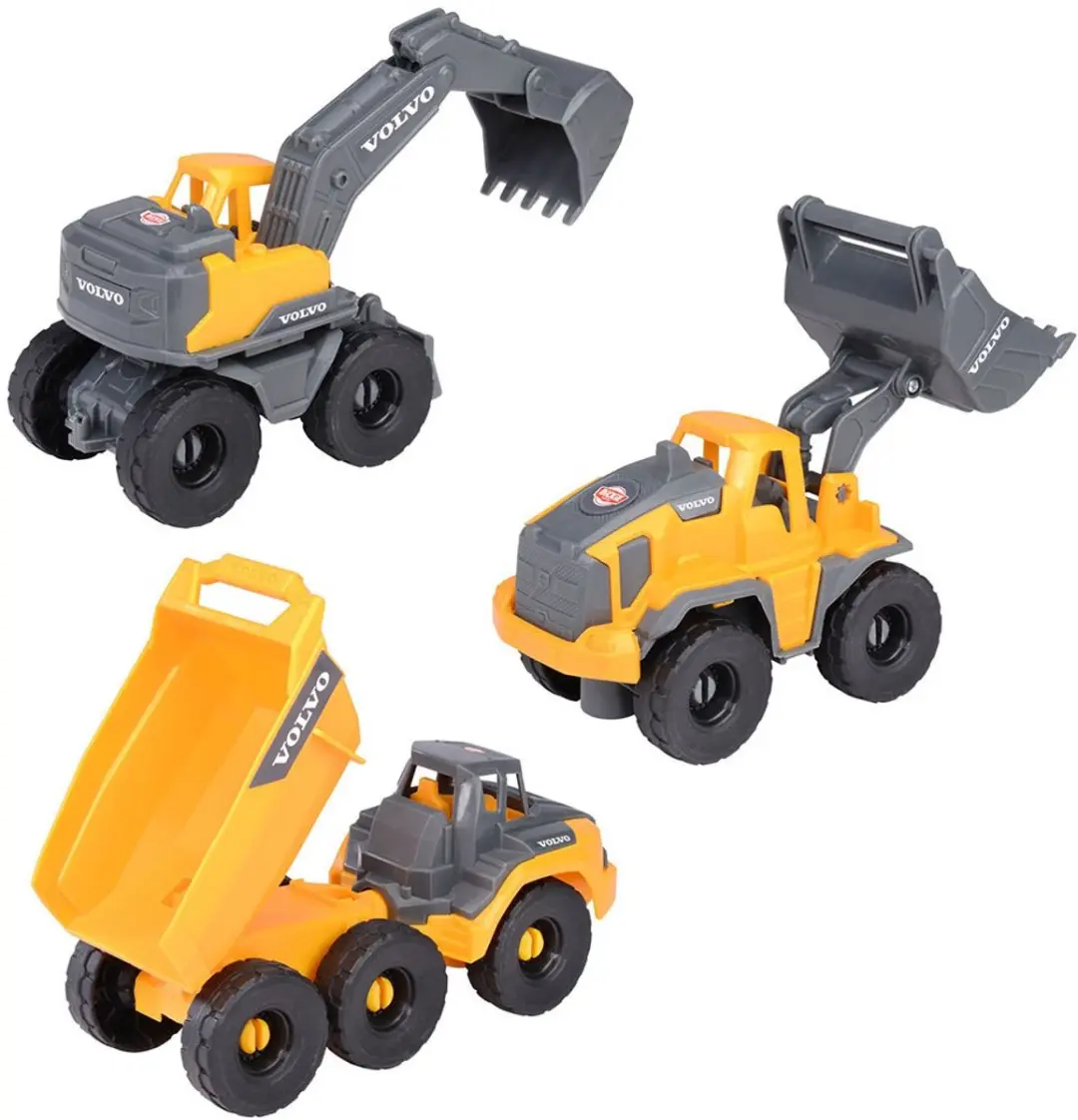 Dickie Volvo Constructie Werkvoertuigen Speelset 203722015