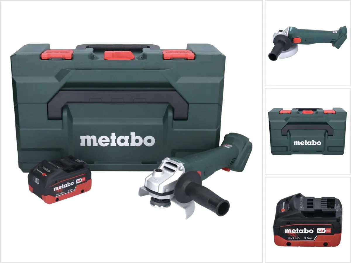 Metabo W 18 7-125 Accuslijper 125mm
