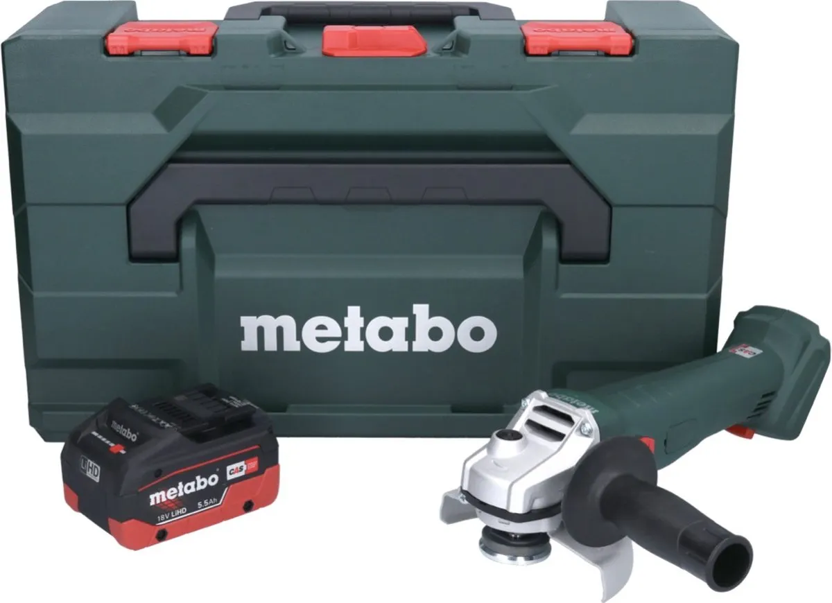 Metabo W 18 7-125 Accuslijper 125mm - 18V - 5,5Ah