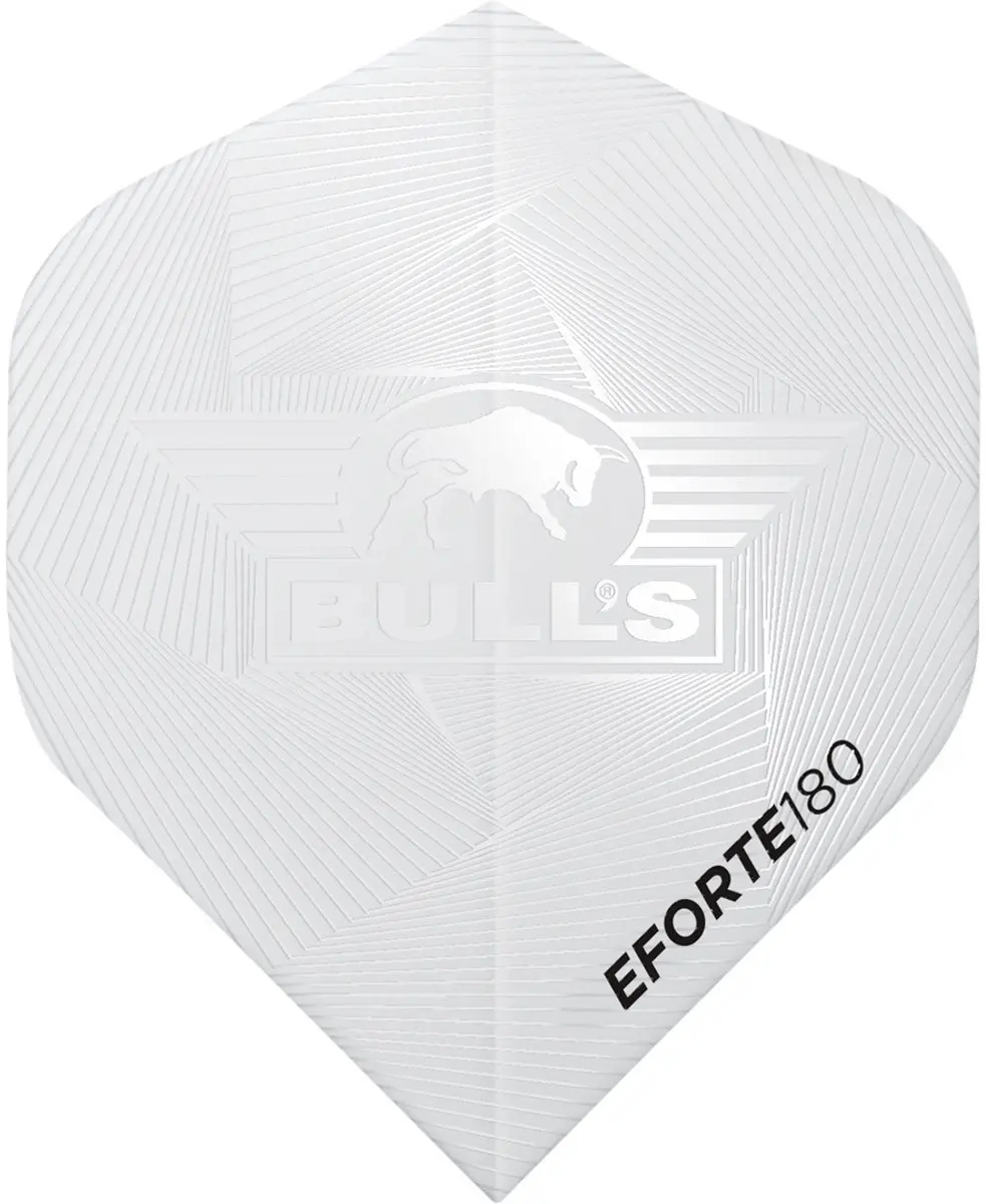 Bull's Eforte 180 Std. Dart Flights Wit - BU-51003