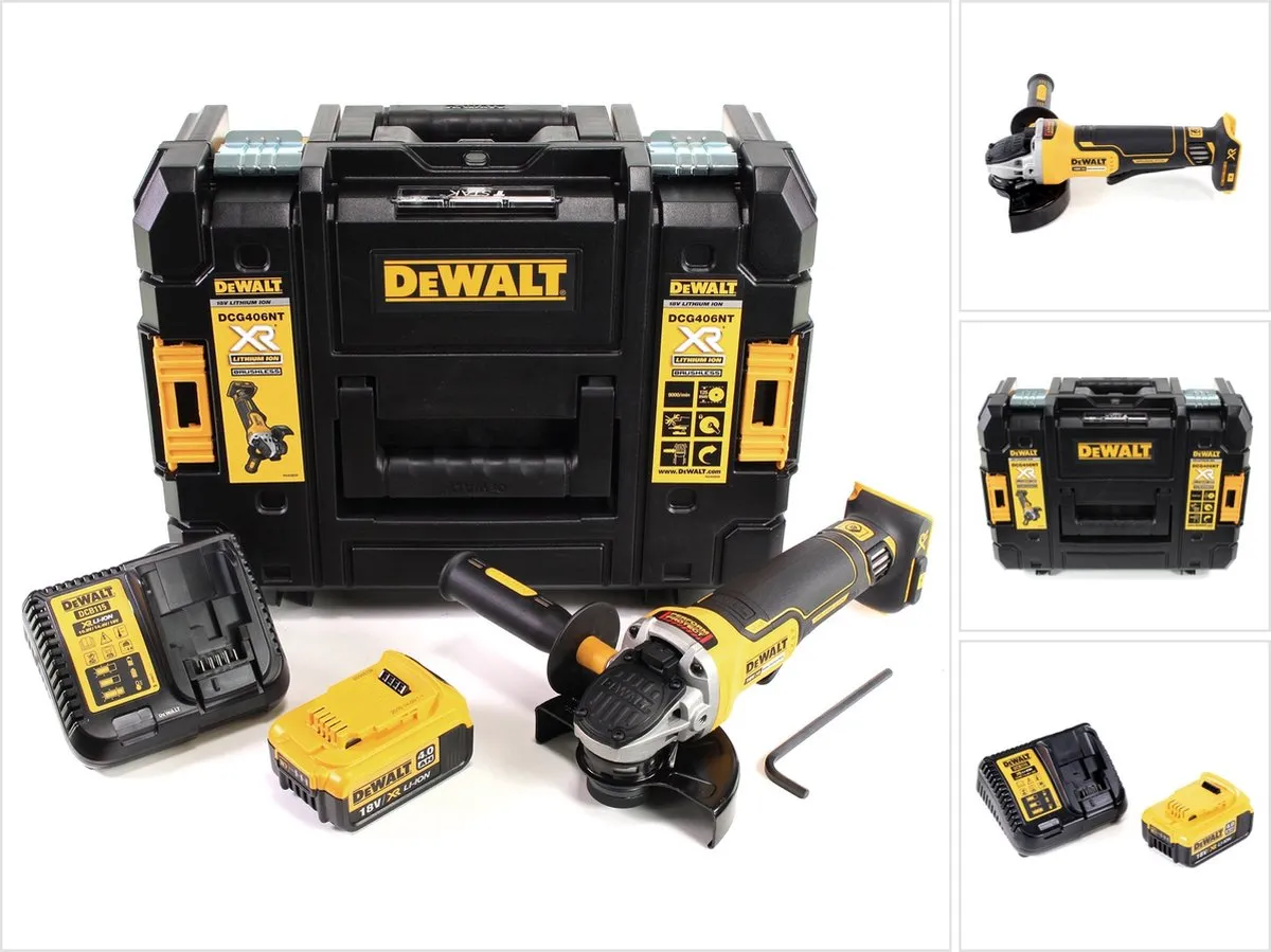 DeWalt DCG 406 M1 Haakse Slijper 18V 125mm
