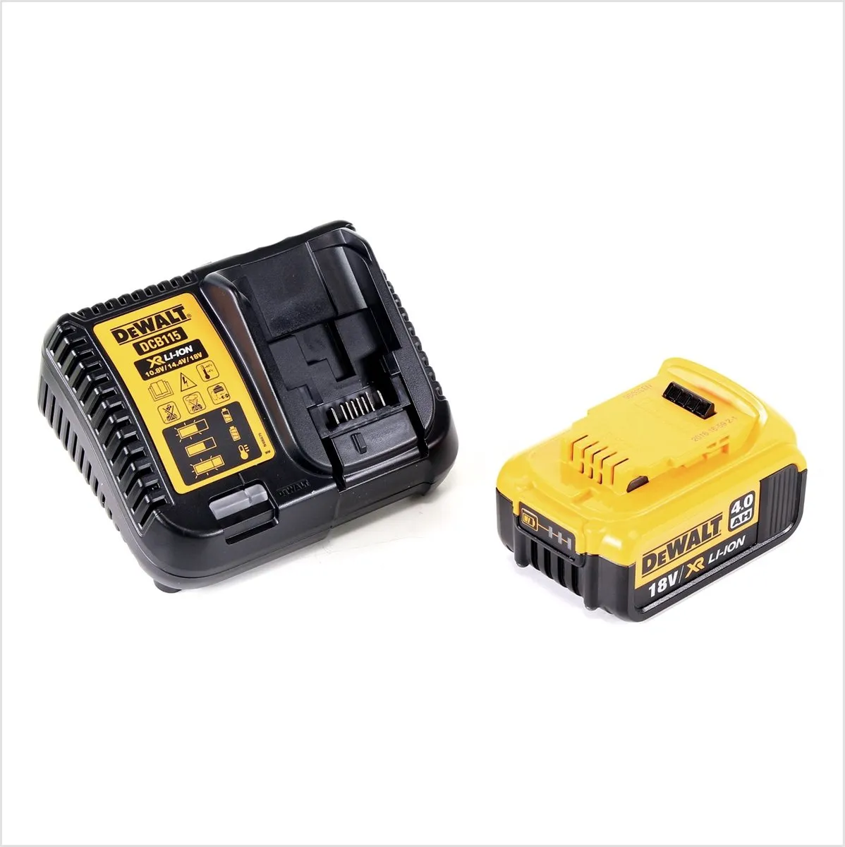 DeWalt DCG 406 M1 Haakse Slijper 18V 125mm - 4.0Ah Accu + Lader - afbeelding 4 van 5