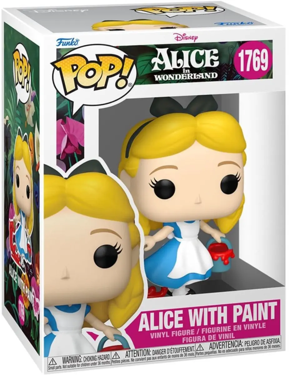 Funko POP Disney Alice W/Paint FK93201 - Multi
