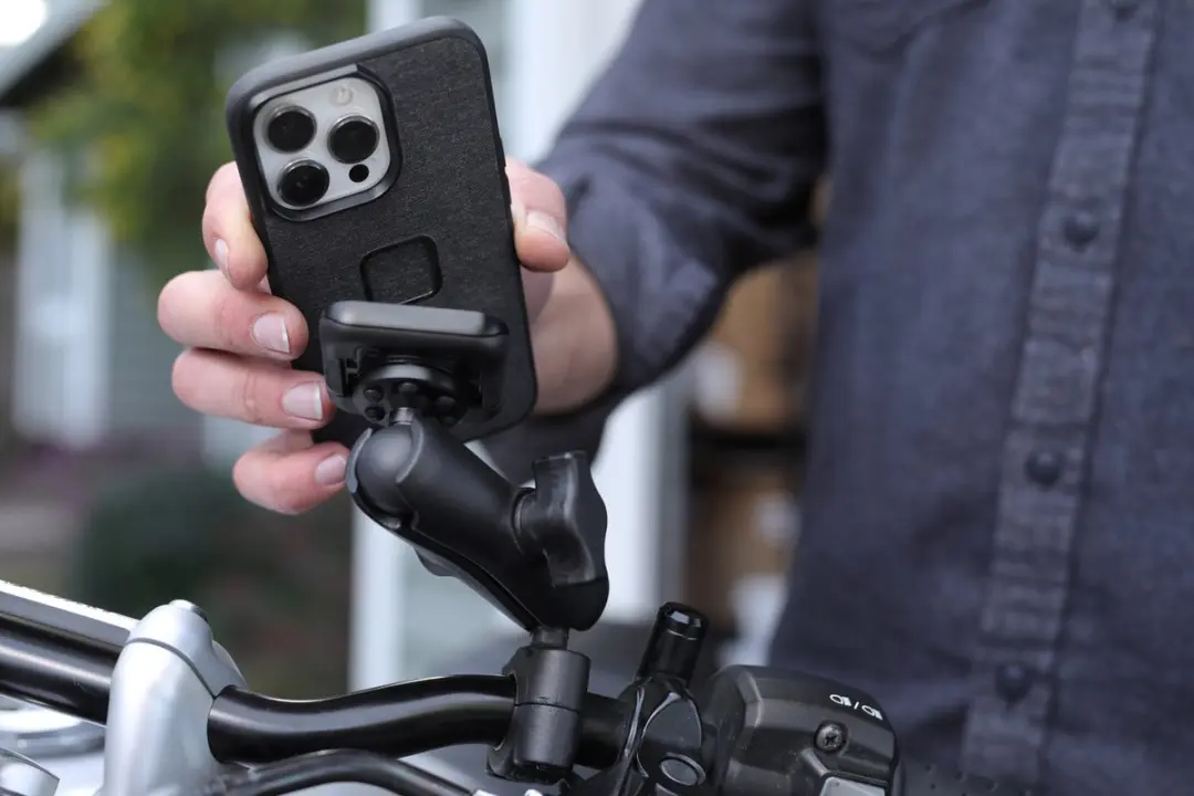 Peak Design Mobile Motorcycle Mount 1" Ball Adapter - Zwart