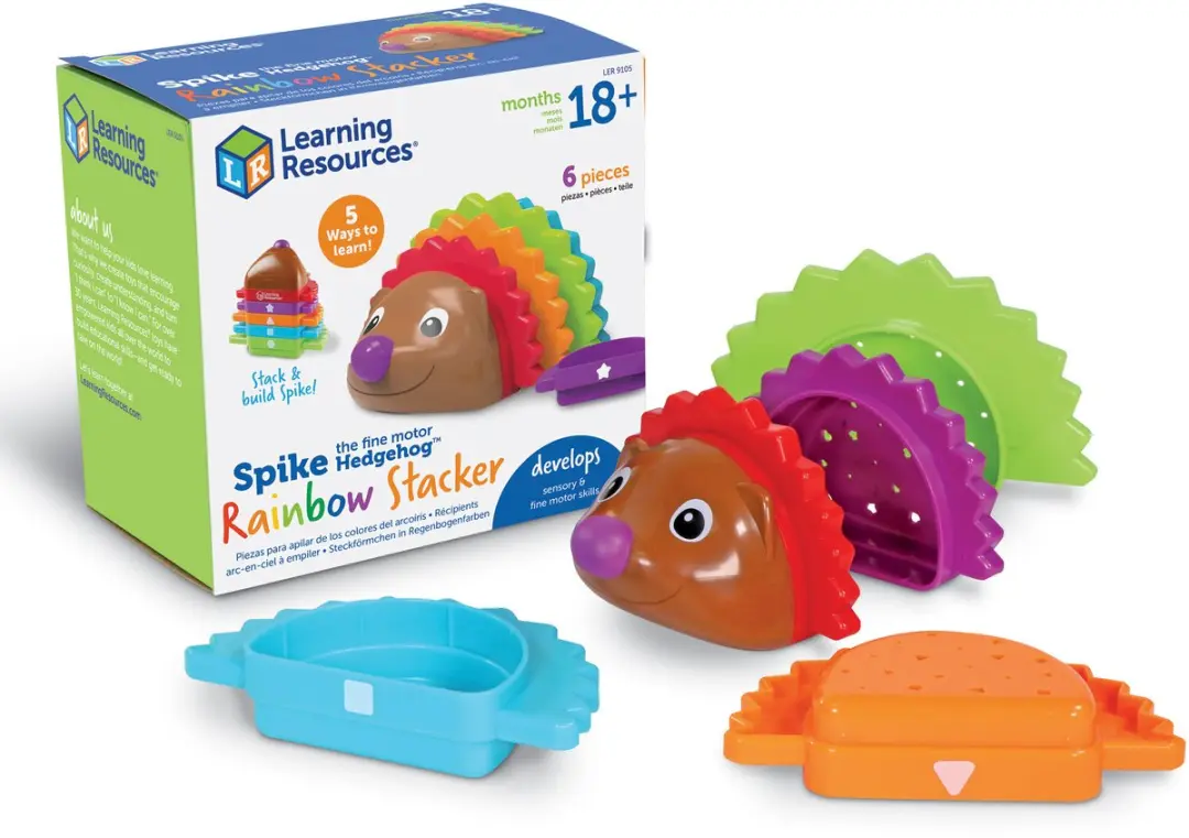 Learning Resources Spike Hedgehog Multikleur Stapelaar