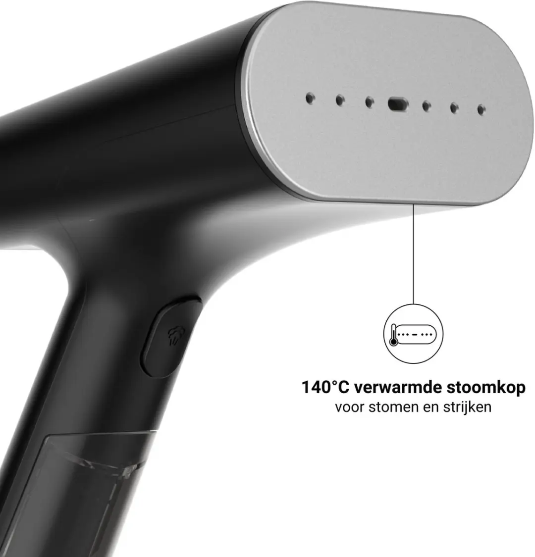 SteamOne Simon XL Handstomer 28g/min - Zwart