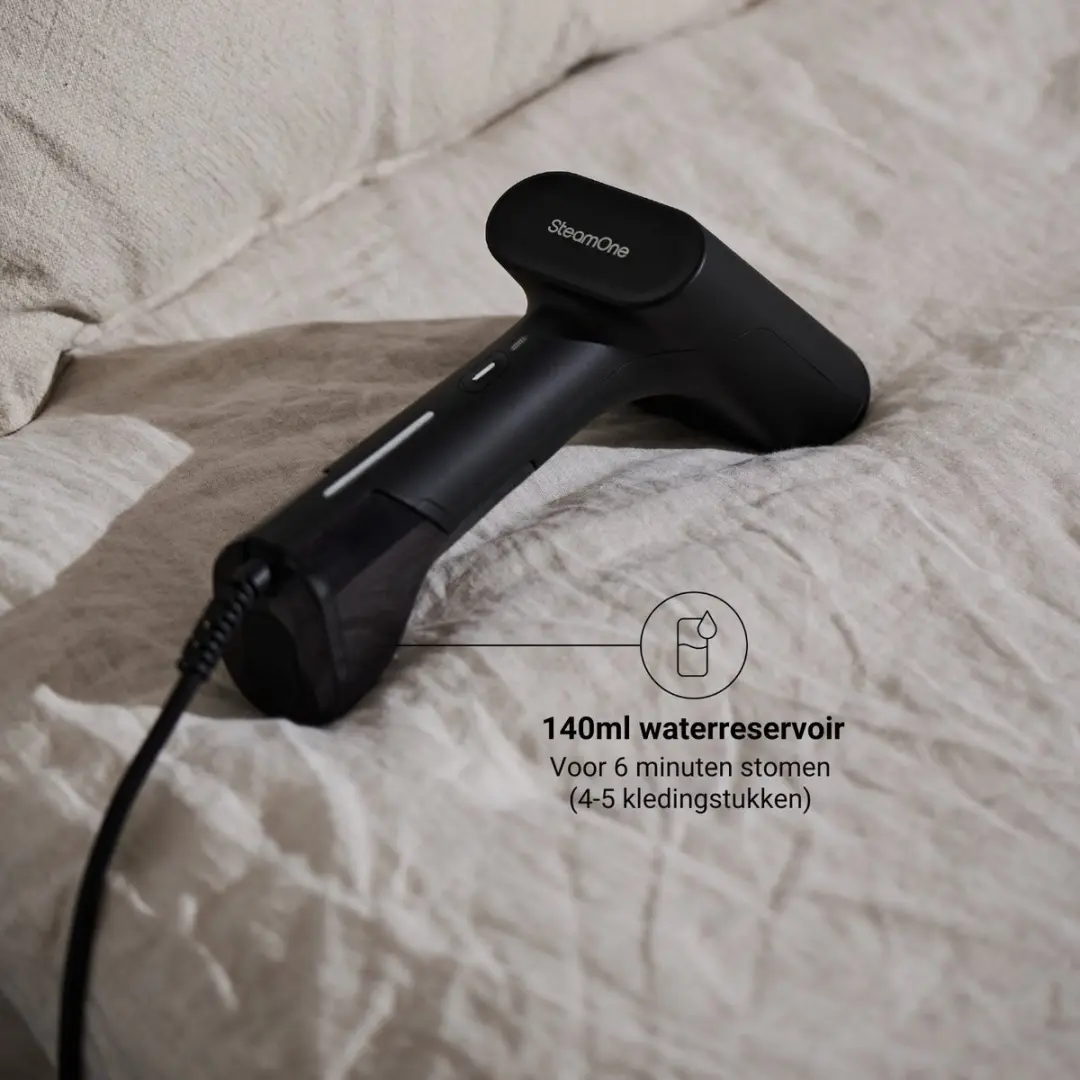 SteamOne Simon XL Handstomer 28g/min - Zwart