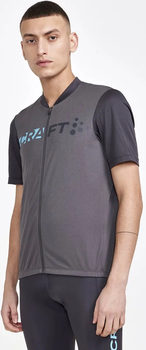 Craft Core Endur Logo Jersey M - Graniet Aquamarijn