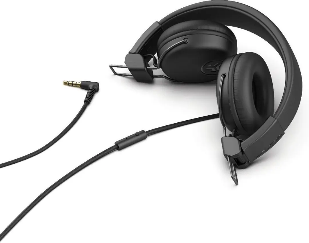 JLab Studio Koptelefoon 0812887018418 - On-Ear - 40mm Drivers - Zwart