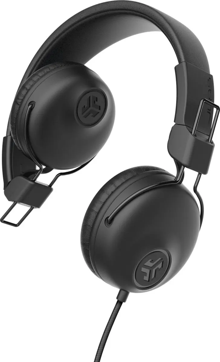 JLab Studio Koptelefoon 0812887018418 - On-Ear - 40mm Drivers - Zwart