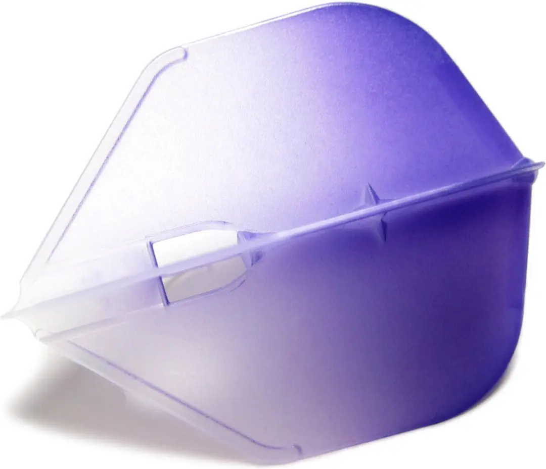 L-Style Champagne L3 Shape Dartvleugels - Paars - 3 Stuks