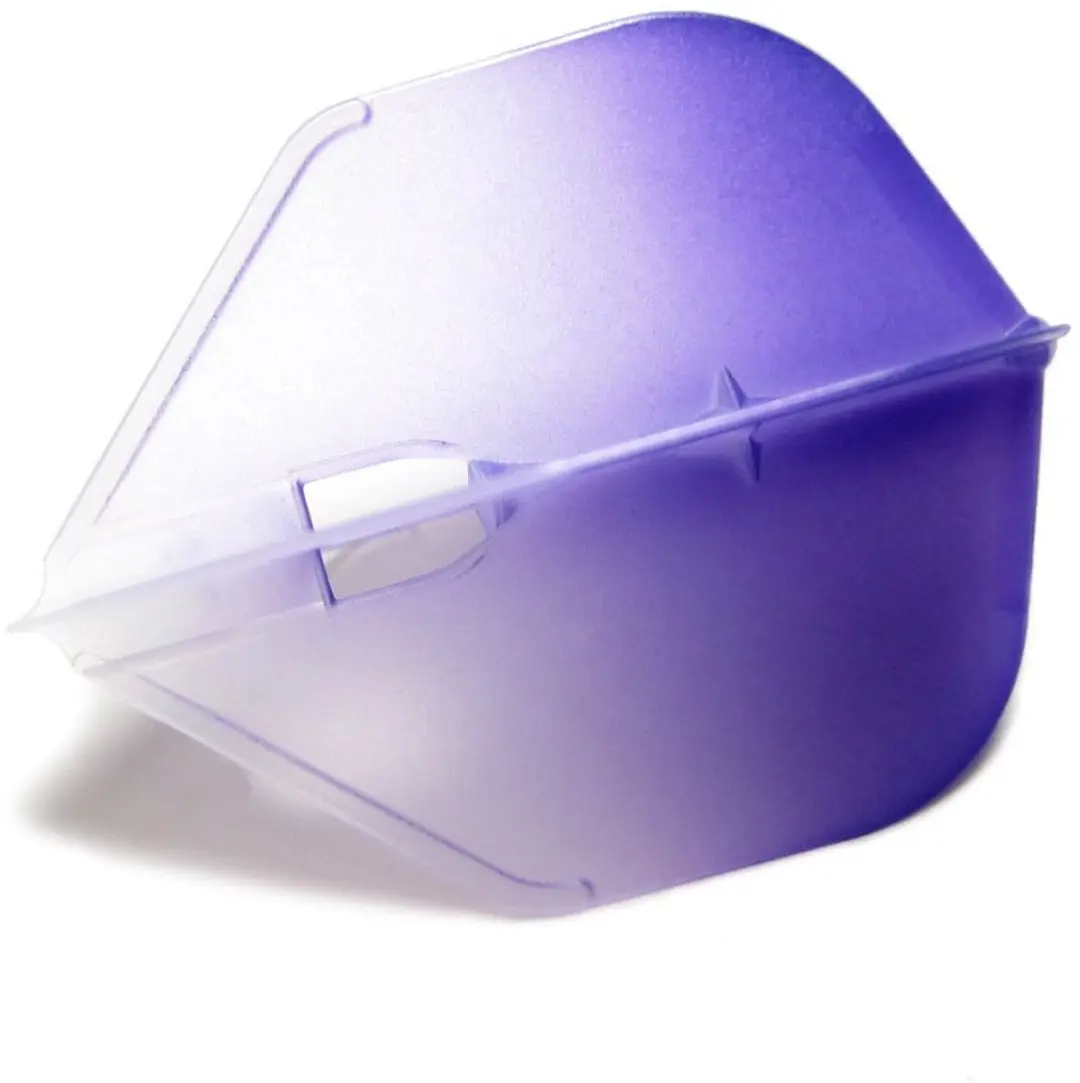 L-Style Champagne L3 Shape Dartvleugels - Paars - 3 Stuks