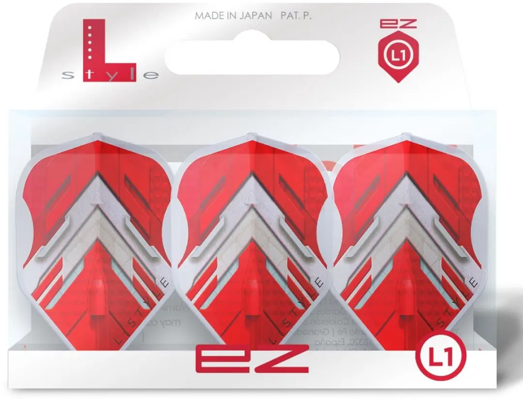 L-Style L1 EZ V-Series Dart Flights - 3 Stuks - MPN FL1046